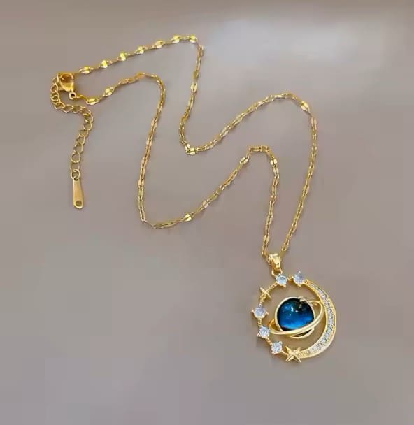 Collares de Acero Inoxidable Bañado en Oro de 18K