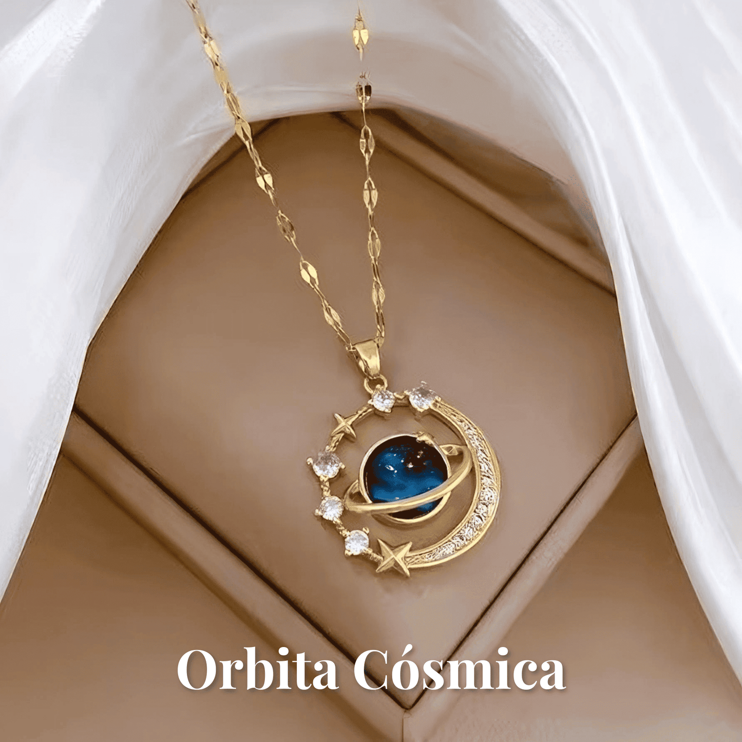 Collares de Acero Inoxidable Bañado en Oro de 18K